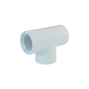 TEE 19 MM RM/RH PARA PVC (ROSCA MACHO / ROSCA HEMBRA)