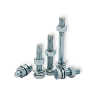 Tornillos MAQ. Hexagonales Galvanizados