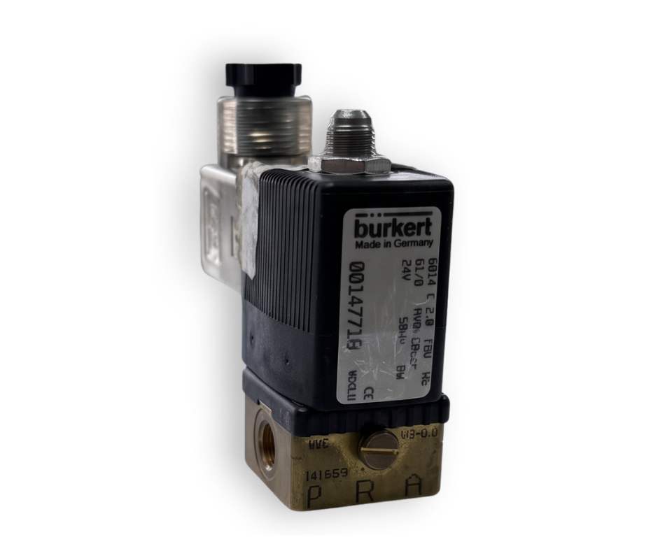 Solenoide AC 3 Vías Burkert 6014 - Imagen 2