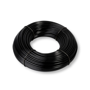 Tubín 4/7 mm Negro 1 m