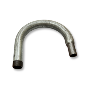 Conexión Pipe-U 3/4" Macho x Hose Barb Galvanizada